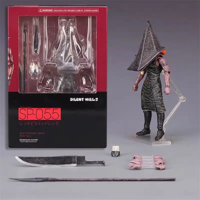 NEU Figma Silent Hill 2 Pyramidenkopf SP055, Blasenkopf, Krankenschwester SP061 Actionfiguren-Sammlung, PVC-Statue, Modell, Ornament, Spielzeug, Geschenk