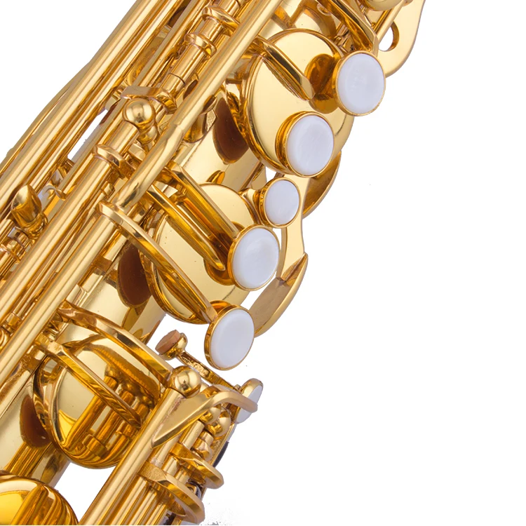 Saxofone tenor lacado dourado da marca Taishan atacado da fábrica chinesa tom BB