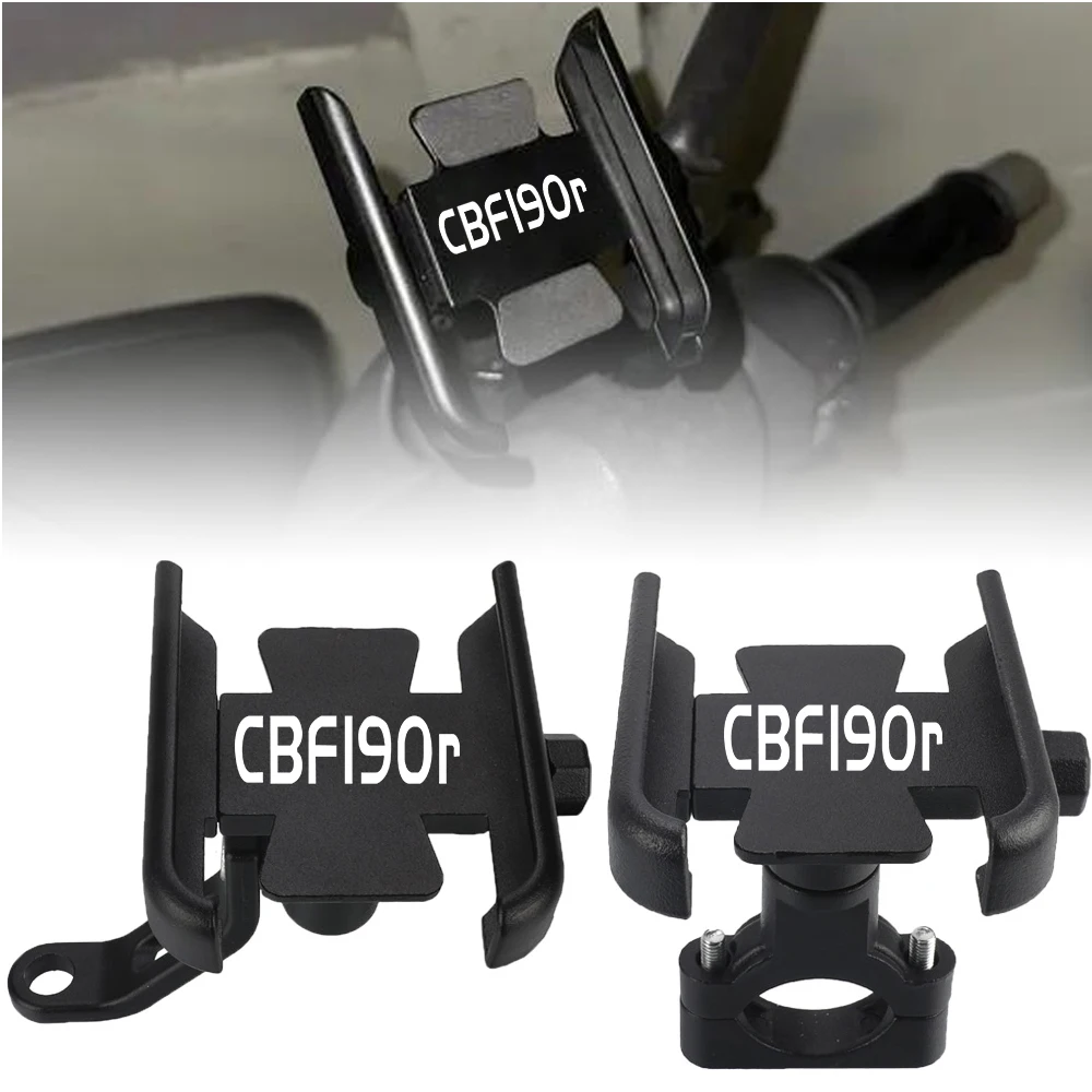 Motorcycle Accessories Handlebar Mobile Phone Holder GPS Stand Bracket For HONDA CBF190R CBF 190R CBF190 R 2015 2016 2017-2024