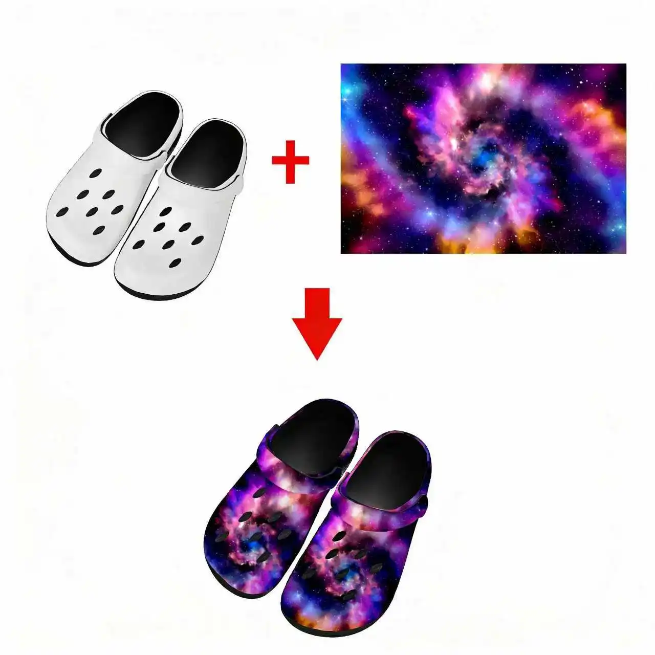 Aphex Twin Electronic Music Mixer Unisex Hollow Clogs, 3D All Over Print Breathable Non-Slip Lightweight Summer Garden Beach Poo view 5