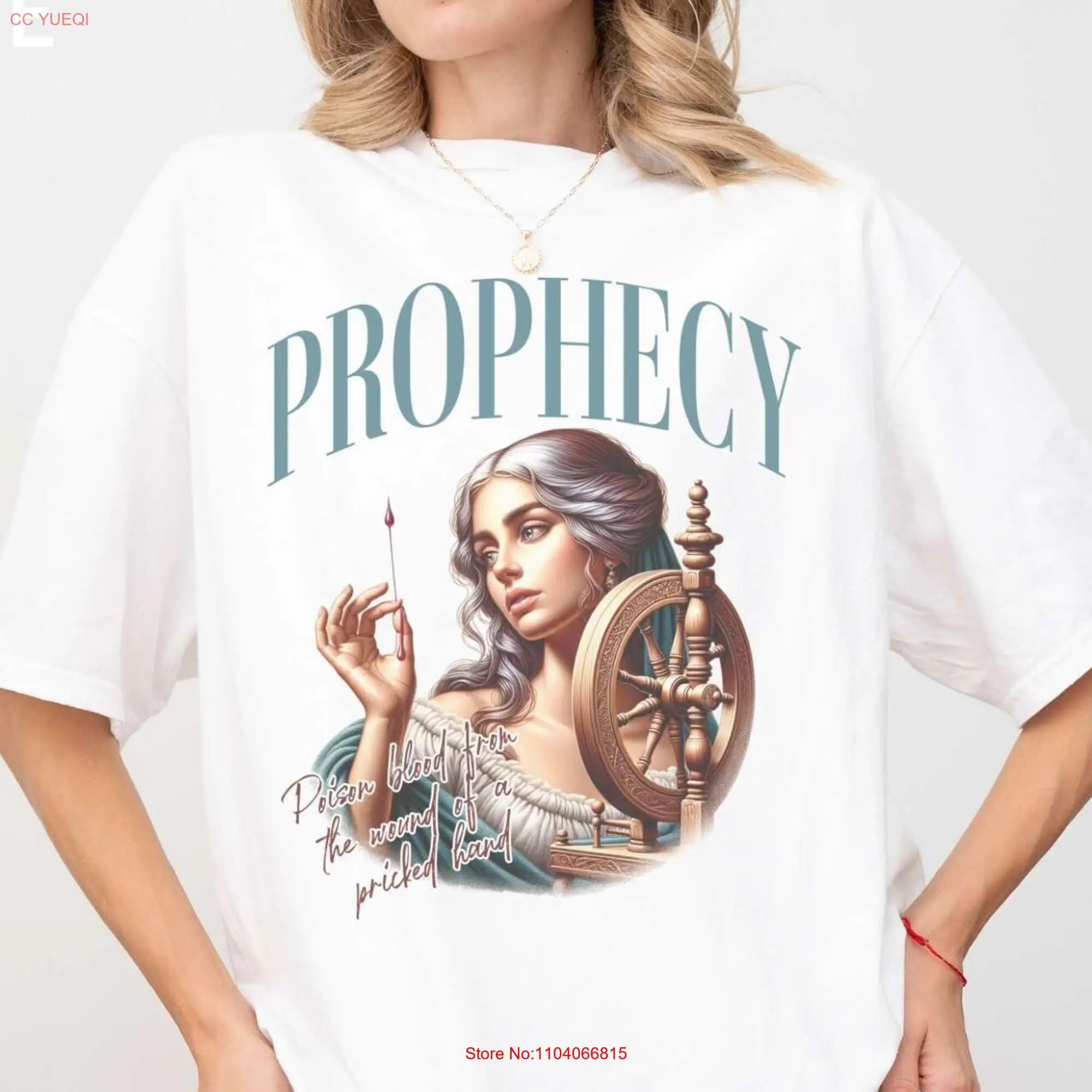 Fairytale Prophecy Comfort Colors T Shirt Summer ConcerT Music Merch Swift Fan Tortured Trendy Oversized Poet Outfit