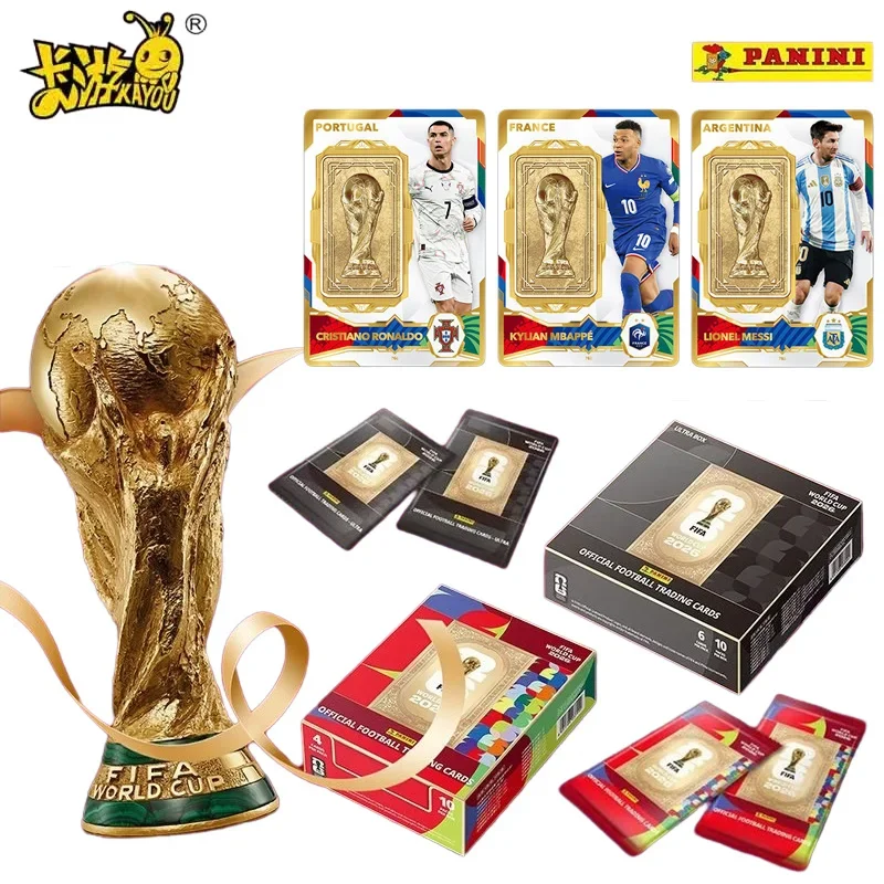 

KAYOU Panini 2026 FIFA WORLD CUP OFFICIAL FOOTBALL TRADING CARDS Superior Edition Genuine Original Collection Peripheral Gifts