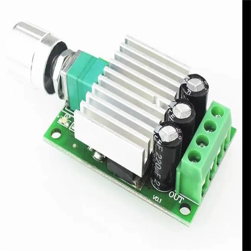 Interruptor De Controle De Velocidade De Alta Potência, Motor DC PWM, 12V, 24V, 10A