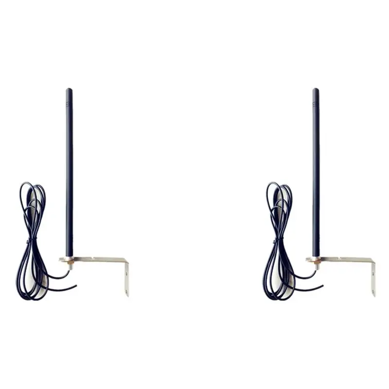 AA08-2X Universal 433Mhz Antenna For Gate Garage Radio Signal Booster Repeater Outdoor 433.92Mhz Gate Control Antenna
