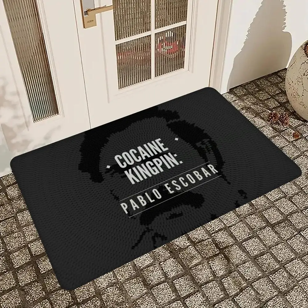 Pablo Escobar Narcos Floor Mat Entrance Door Mat Nordic Style Home Doormat Bathroom-Toilet Mats Bedroom Hotel Decor Mat