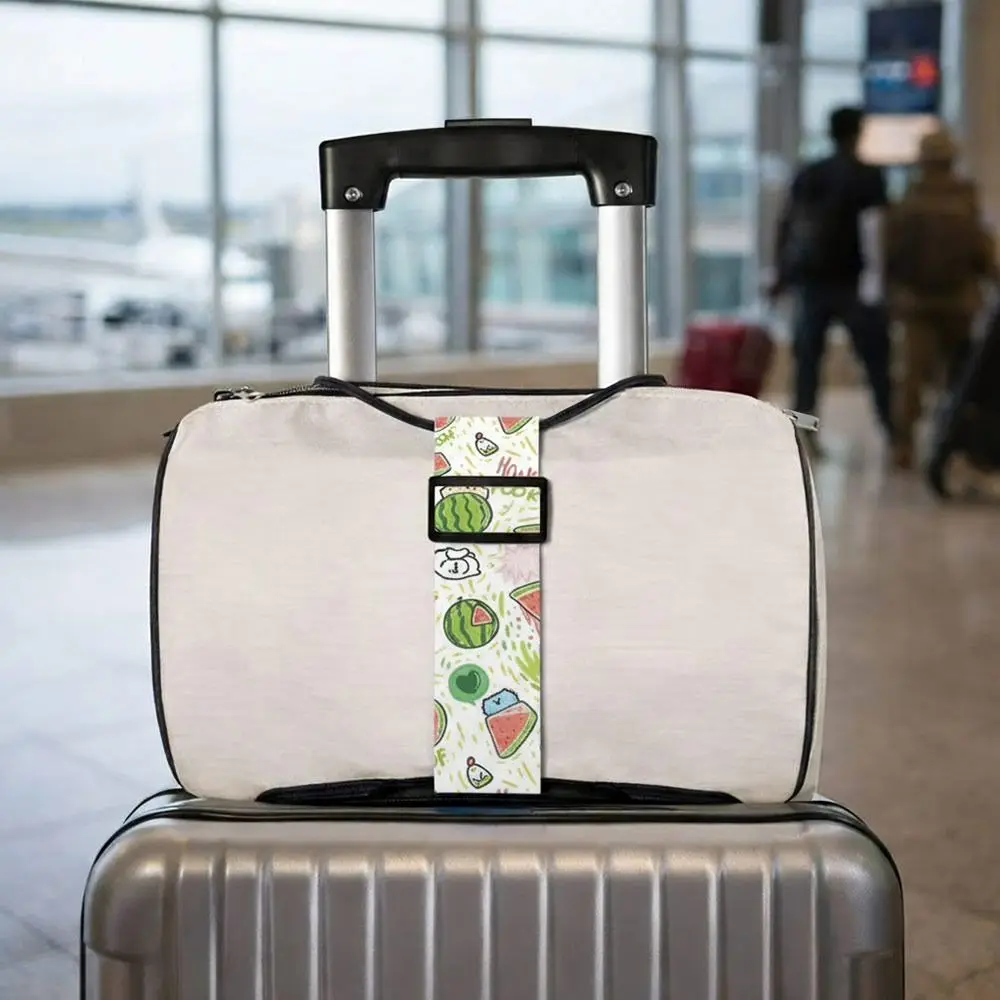 New Colorful Luggage Elastic Strap Reusable Adjustable Travel Suitcase Fixed Strap Luggage Connector Straps Luggag Accessories