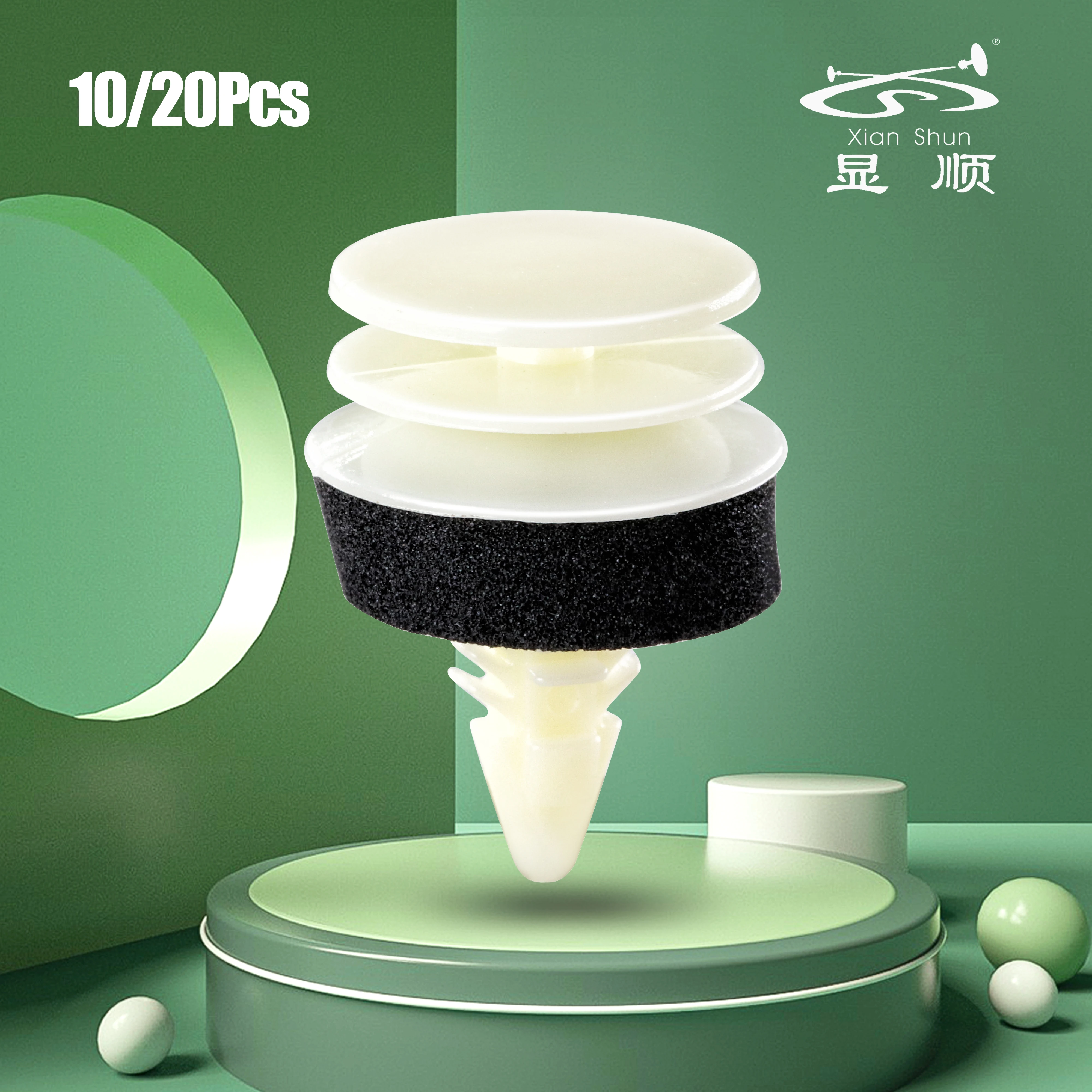 

10/20Pcs Beige PA Engine Cover Interior Replacement Parts Car Fastening Clips Car Accessories For GM 22646099