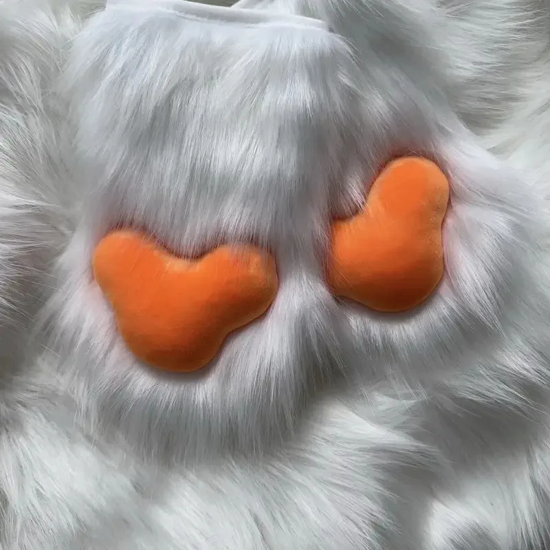 2024 nuovi guanti zampa pelosa costumi Cosplay gatto pecora artiglio coniglio Fursuit artiglio animale carino artiglio animale peloso guanti artiglio di gatto