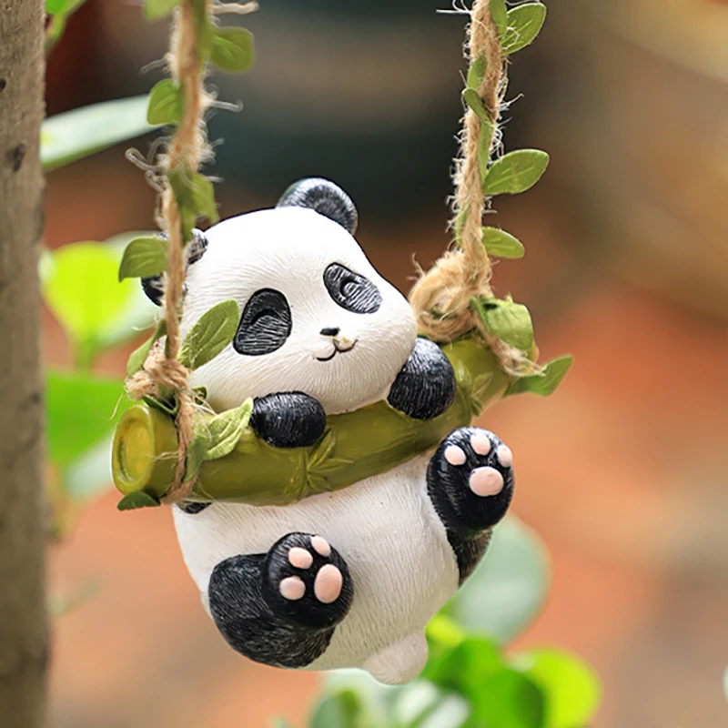 

Creative Cartoon Animal FlowerPot Pendant Lovely Panda Koala Shiba Inu Resin Pendant Outdoor Balcony Garden Gardening Decoration