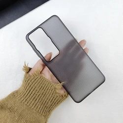 Super Thin Non-Slip Phone Case For Huawei P60 Nova 12 Pro Lightweight Translucent Anti-Slide Soft Matte PC Back Protector Shell