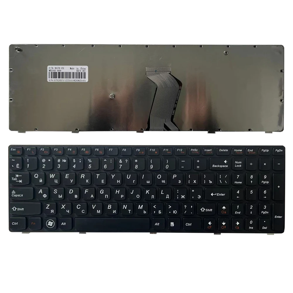RU/Russian Keyboard For Lenovo Ideapad V570 V570C V575 Z570 Z575 B570 B570A B570E V580 V580C B570G B575 B575A B575E B590 B590A