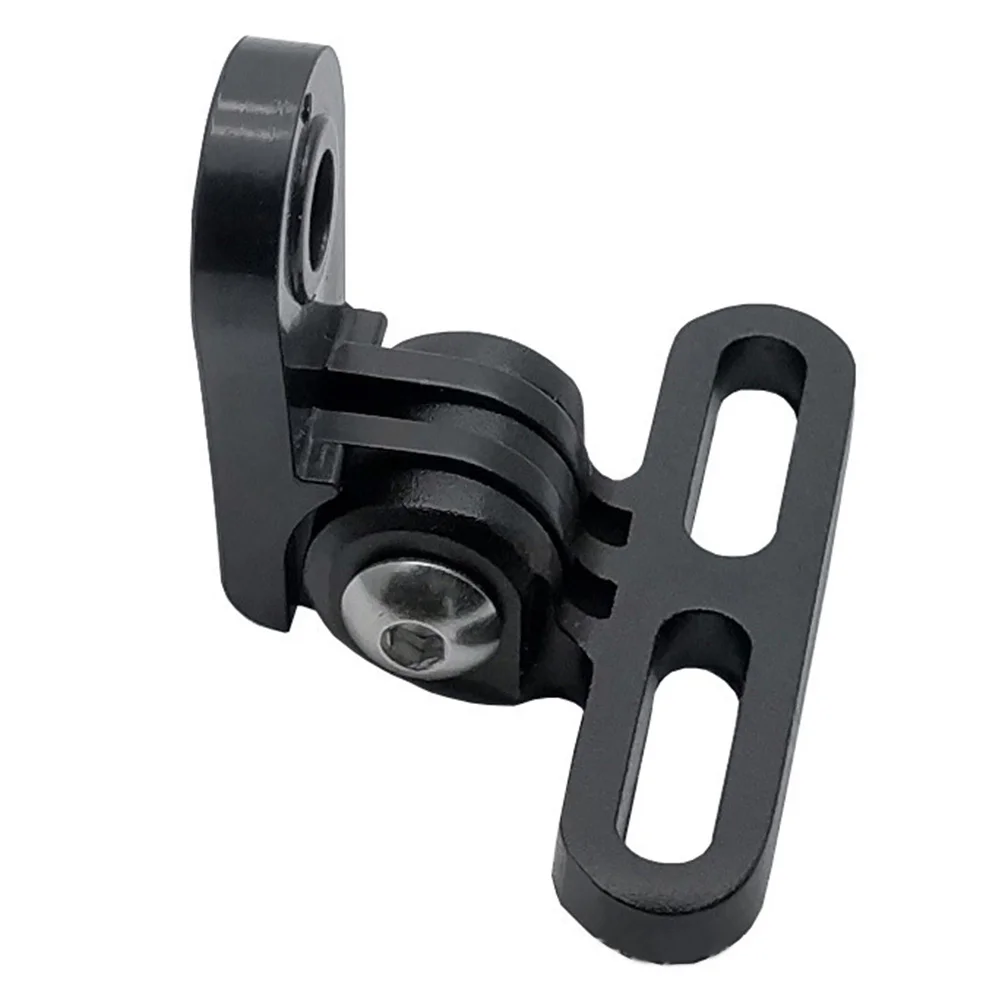 Front Light Mount Bracket Bike Aluminum Alloy Camera Holder Rotatable Non-Slip Handlebar Rack For Mountain Road Bicycle