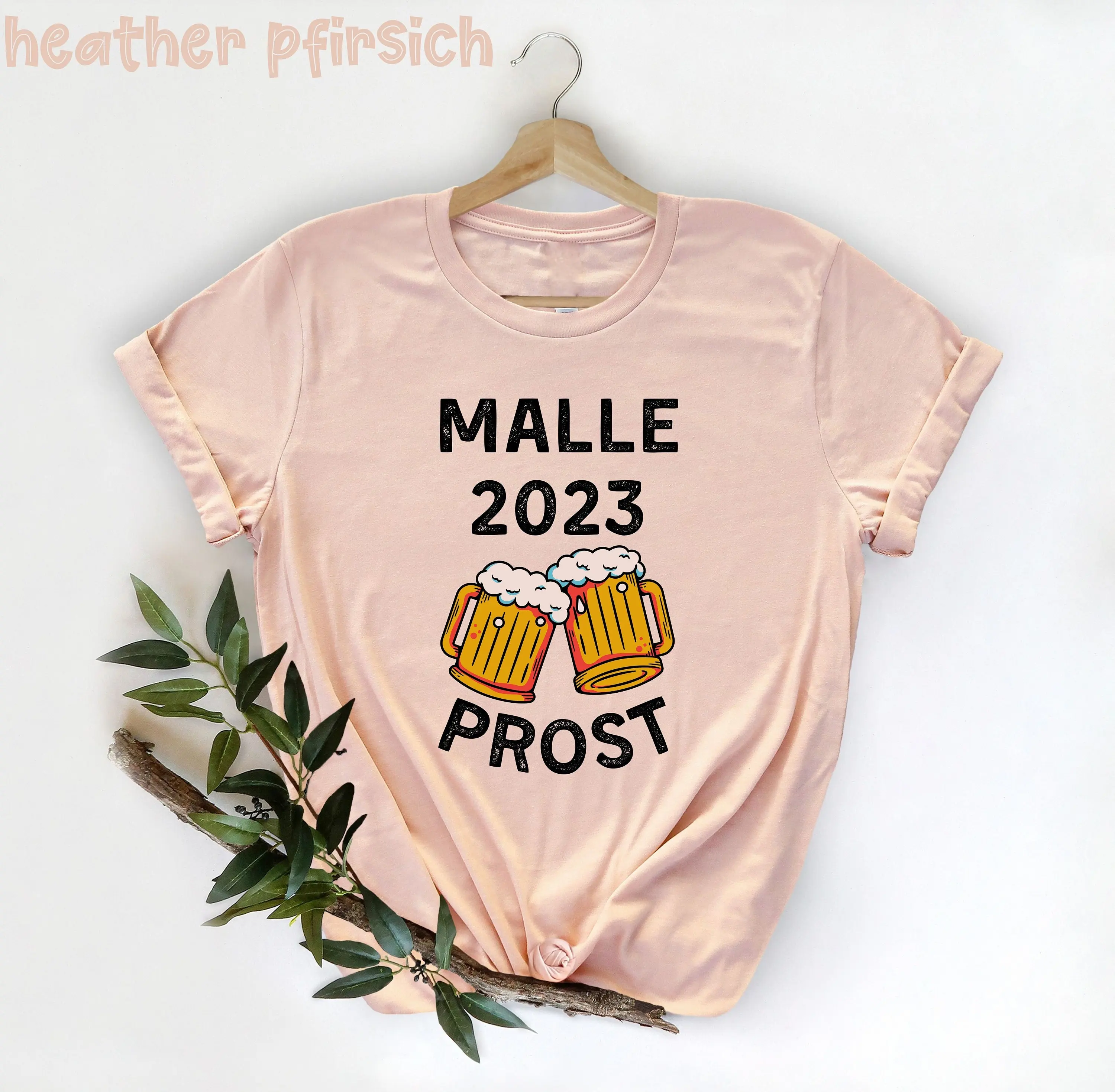 Mallorca Malle 2023 Party Bier Saufen Prost Insel Urlaub T Shirt Reise Mädchen Wochenendgeschenk Mädchenurlaub