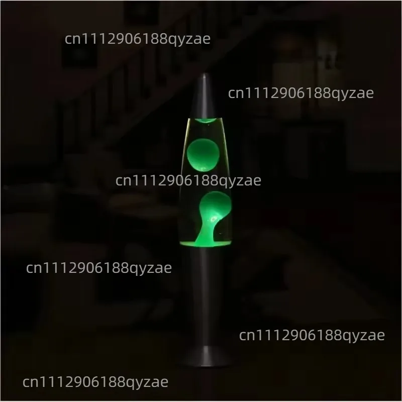 European standard lava lamp metal bottom wax lamp volcanic lava lamp, creative decorative