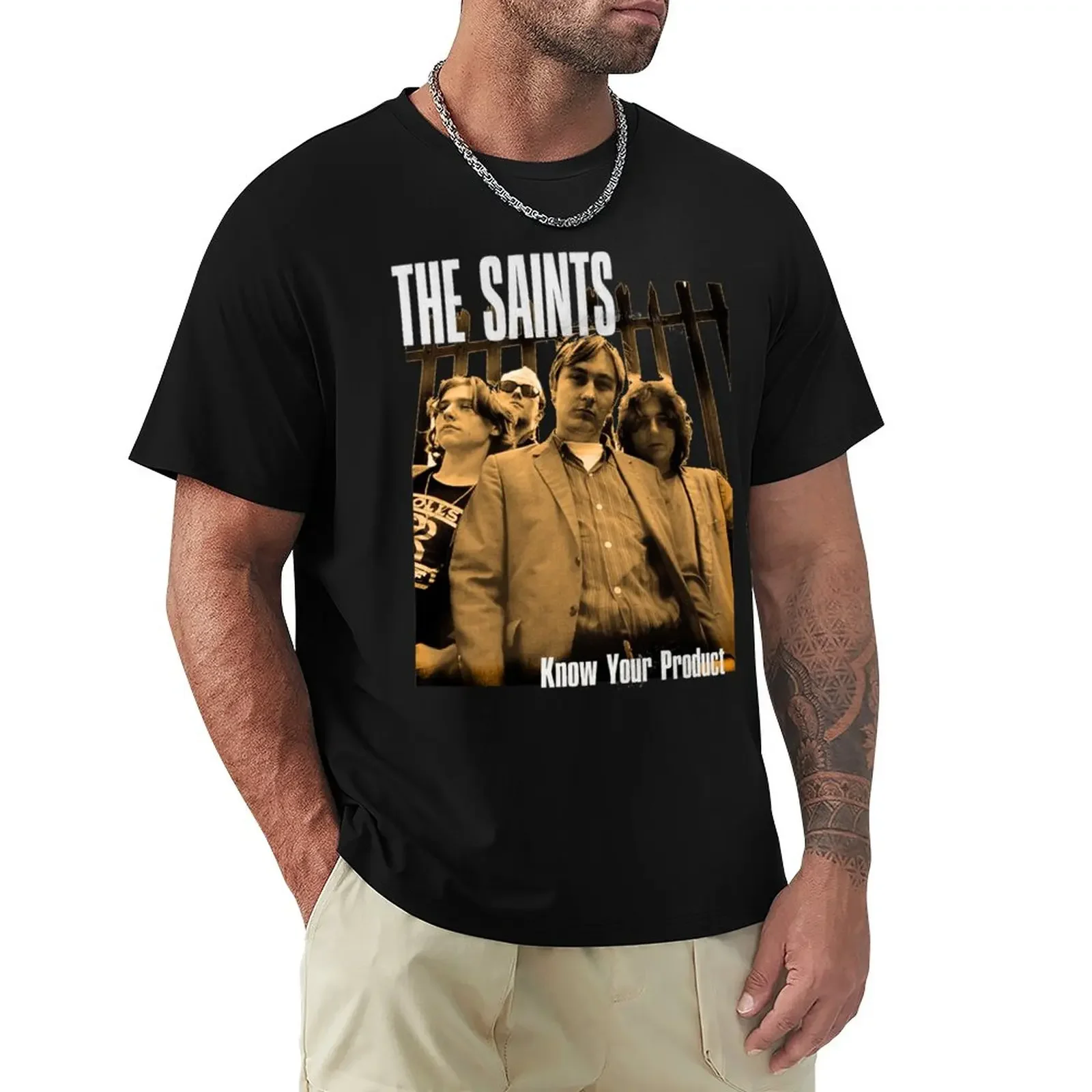 

The Saints Know your Product Tee T-Shirt heavyweights cute tops men workout shirt