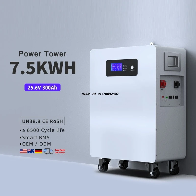 

Sunpok 24 Volt 24V Solar Battery Pack For Home Solar Batteries 300Ah 24V Lithium Phosphate Battery Management Systems (Bms)