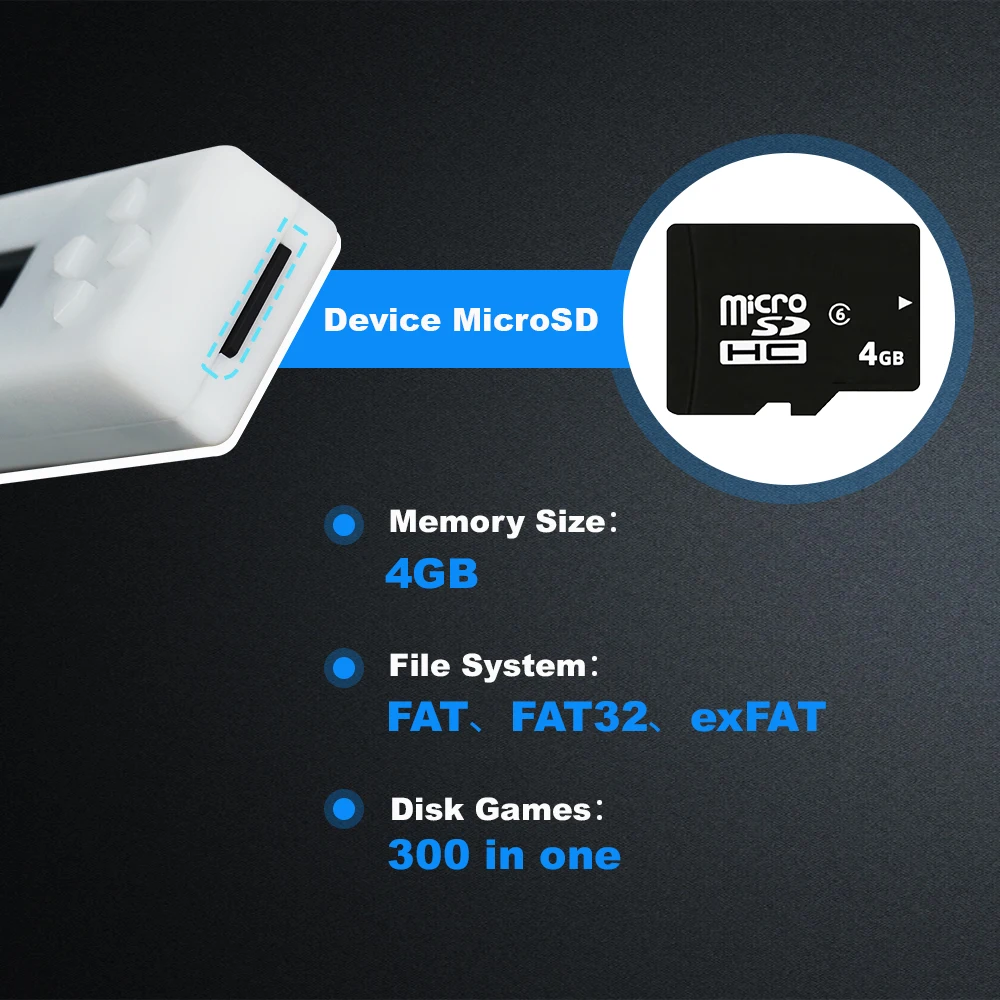 Disk System Drive Emulator FDSKey with OLED display MicroSD Card For FC AV Famicom Console