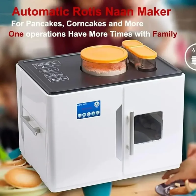 

Electric Robot Chapati Flatbread Tortilla Magic Fully Making Machine Roti Maker Automatic Chapati Maker Roti