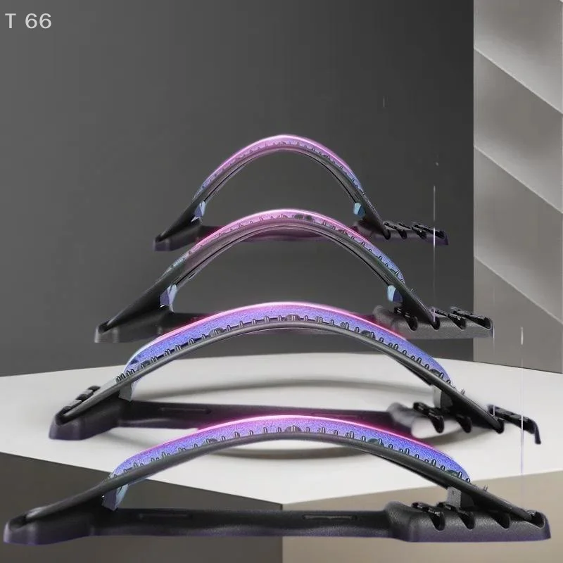 معدات اللياقة البدنية الداخلية الجر القطني لتخفيف الآلام العلاج المغناطيسي الظهر نقالة قطني مدلك جهاز تخفيف الآلام #3