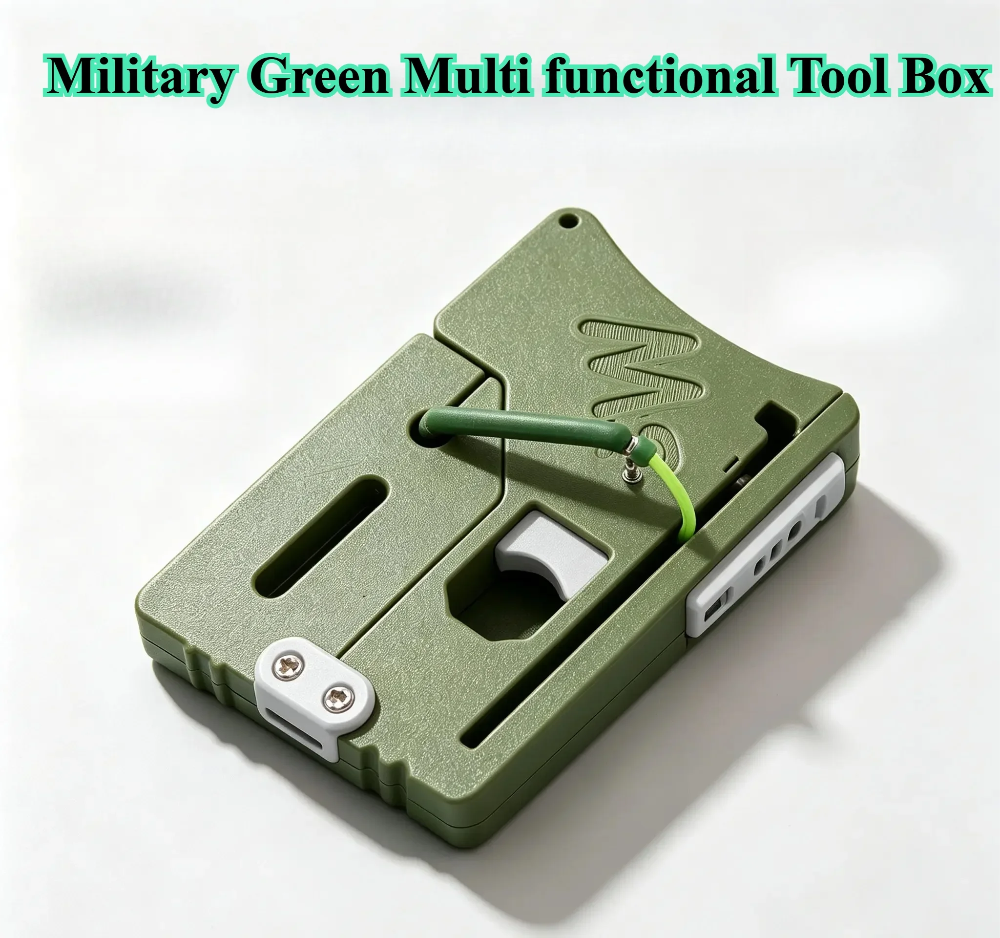 EDC Magic Box Enhanced Edition Foldable Portable Card style Non binding Rubber Band Decompression Defensive Pocket Outdoor Toy