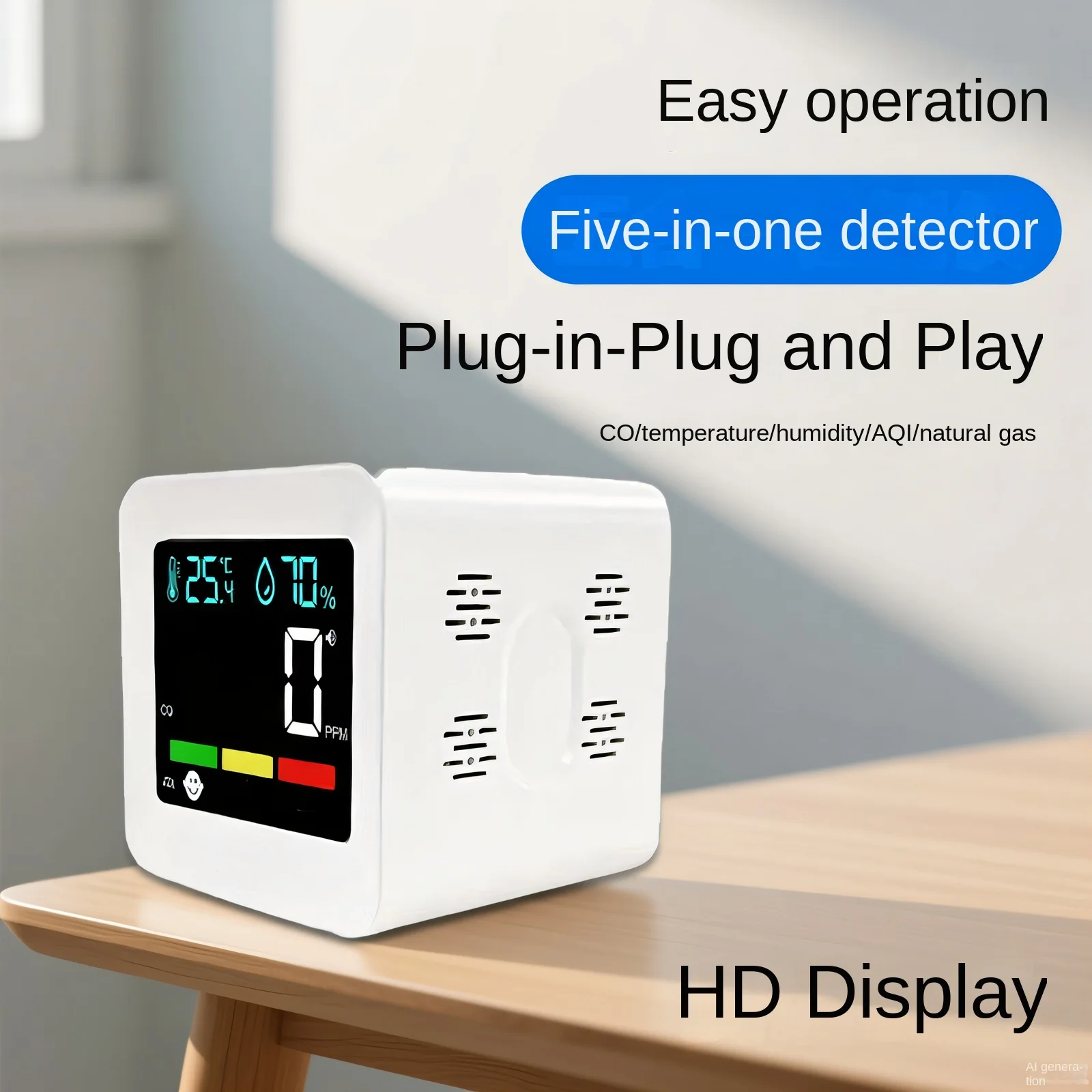 

New plug-in air monitor