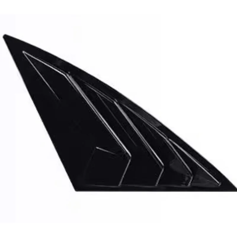 

Decorative Stickers for Rear Triangular Blinds Plastic Black Carbon Fiber Pattern for Xiaopeng MONA M03