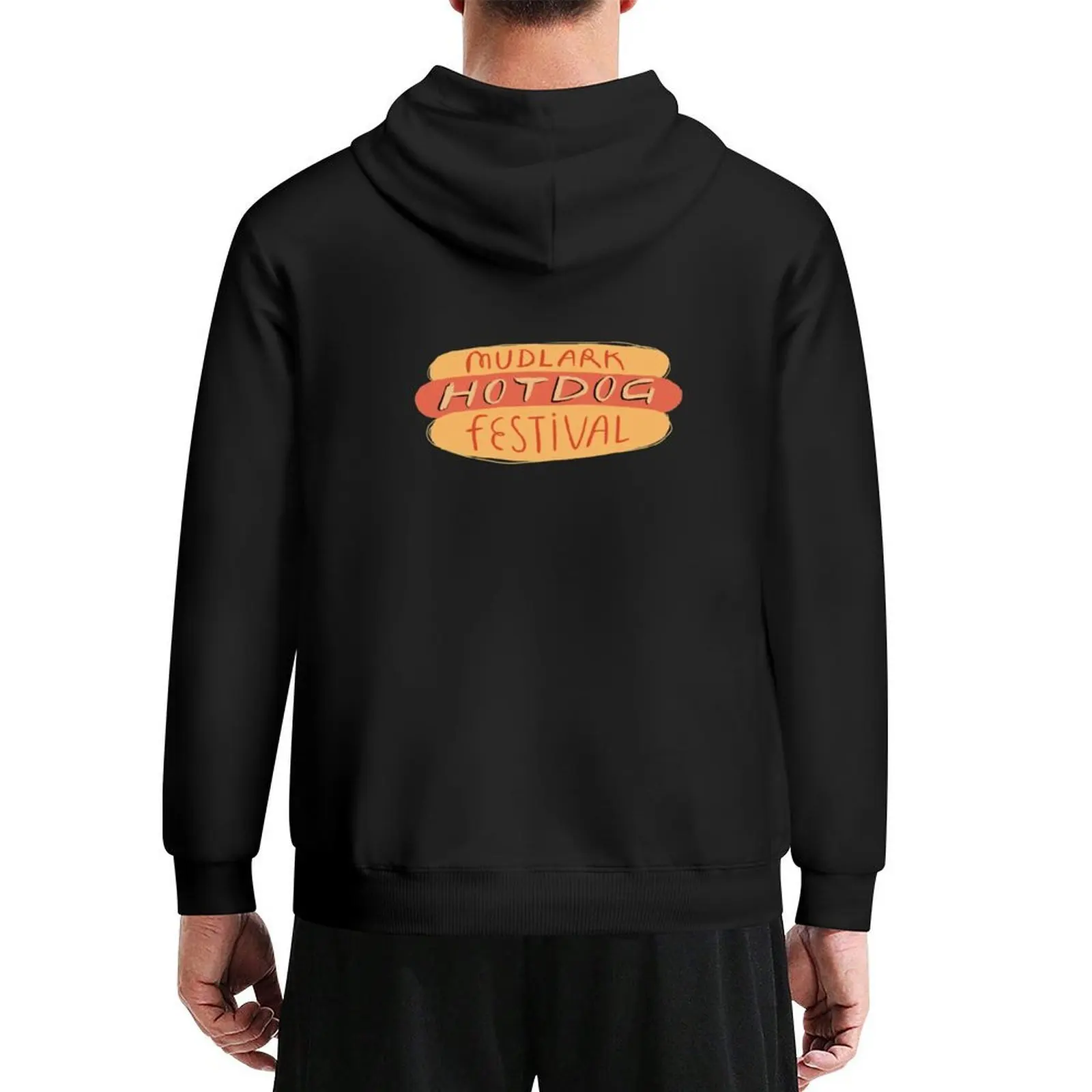 

Mudlark Hotdog Festival Hoodie mens clothing autumn clothes men's clothes anime clothing graphic hoodie
