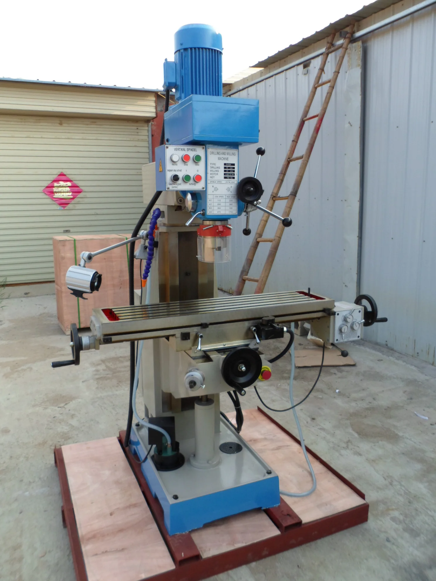 ZX7550C drilling and milling machine machinery tools