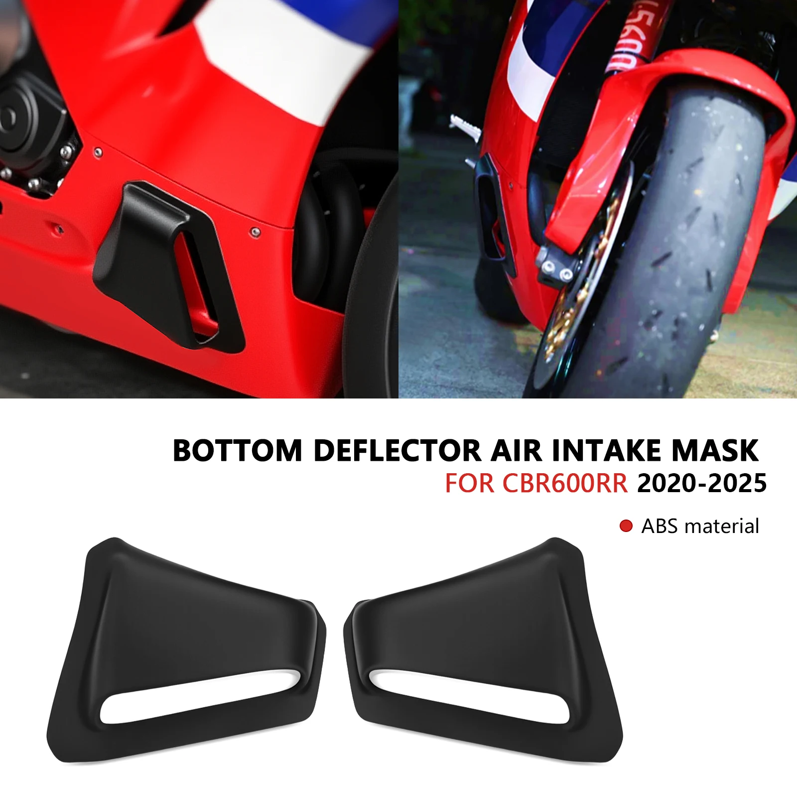 

Для CBR600RR CBR 600RR 2020-2025 боковой обтекатель мотоцикла, крышка воздухозаборника, нижний дефлектор, крышка воздухозаборника, новые аксессуары