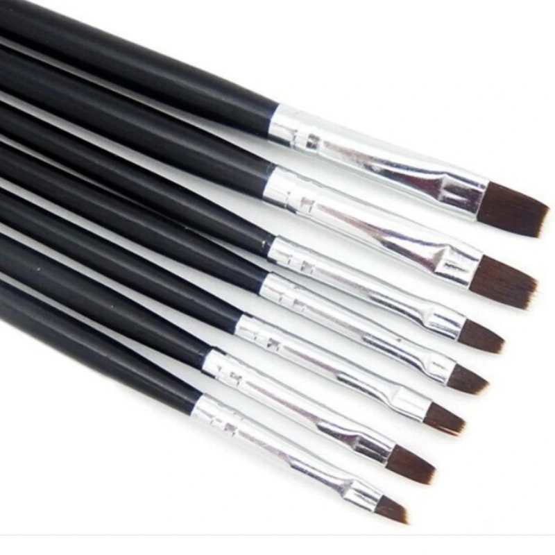 

Набор из 7 зуботехнических кистей для моделирования: силиконовые, для композитных и фарфоровых материалов, для самостоятельной росписи зубов, инструмент для зуботехнической лаборатории