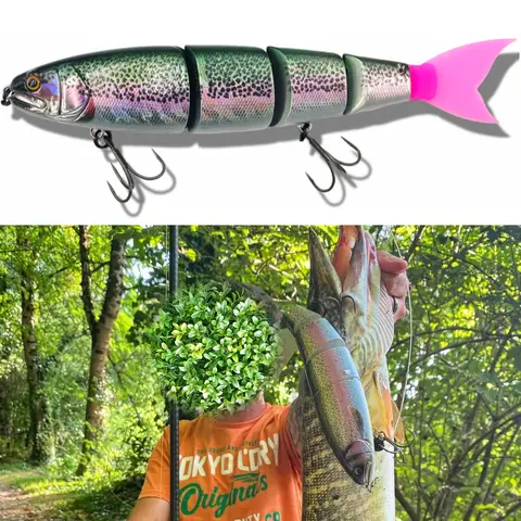 TSUYOKI Giantbait Balam Lure 170/200mm 플로팅/싱킹 Madnes Balam Giant Bait Swimbait Wobbler 민물 빅 파이크 머스키 루어