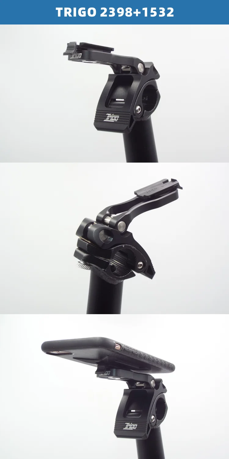 Trigo Cycling Scheinwerfer halterung Kamera halter für fnhon da hon k3plus faltbare Fahrrads chaft Gopro Halterung Fahrrad zubehör – Detail 6