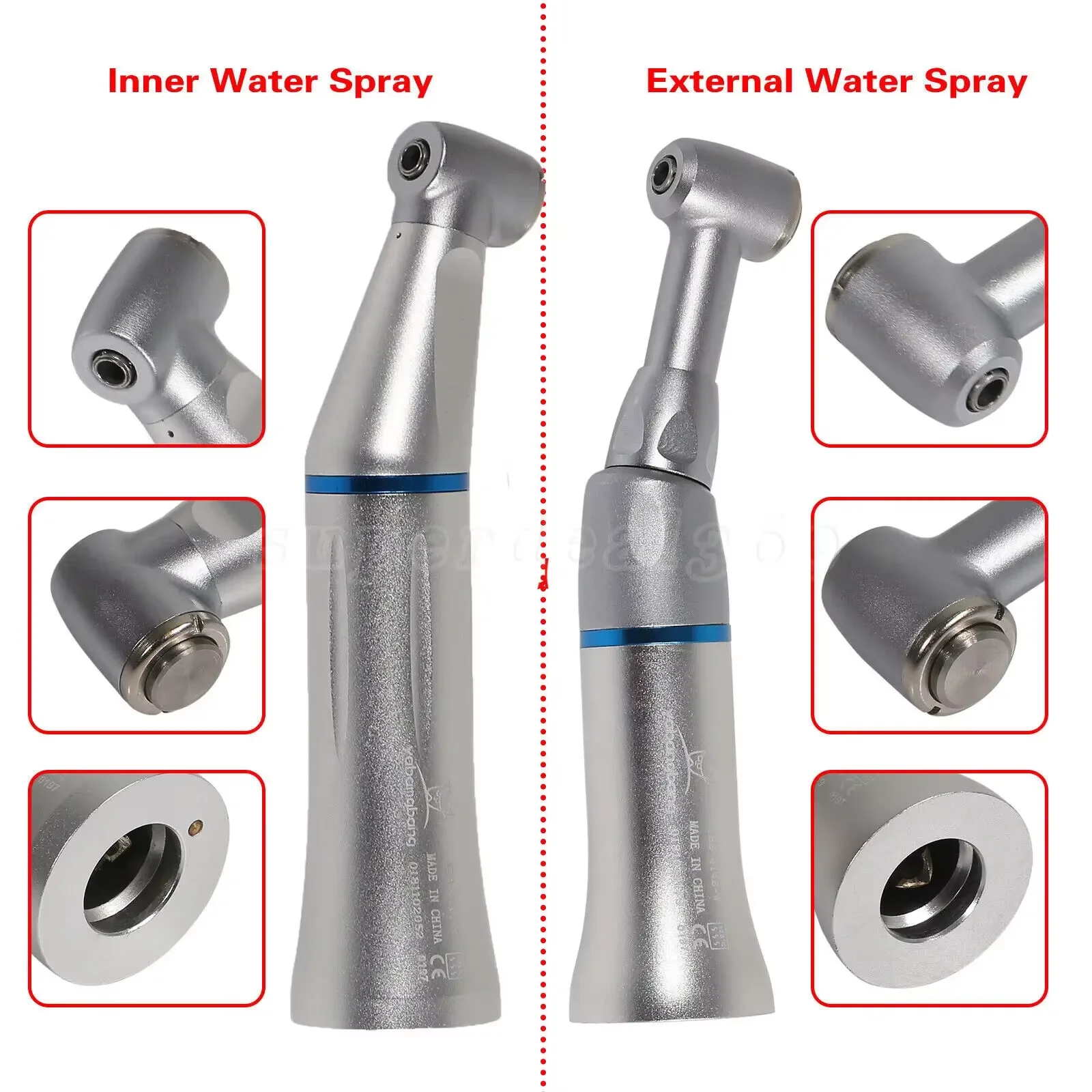 

For NSK Dental Inner/External Water Spary Contra Angle Low Slow Speed Handpiece