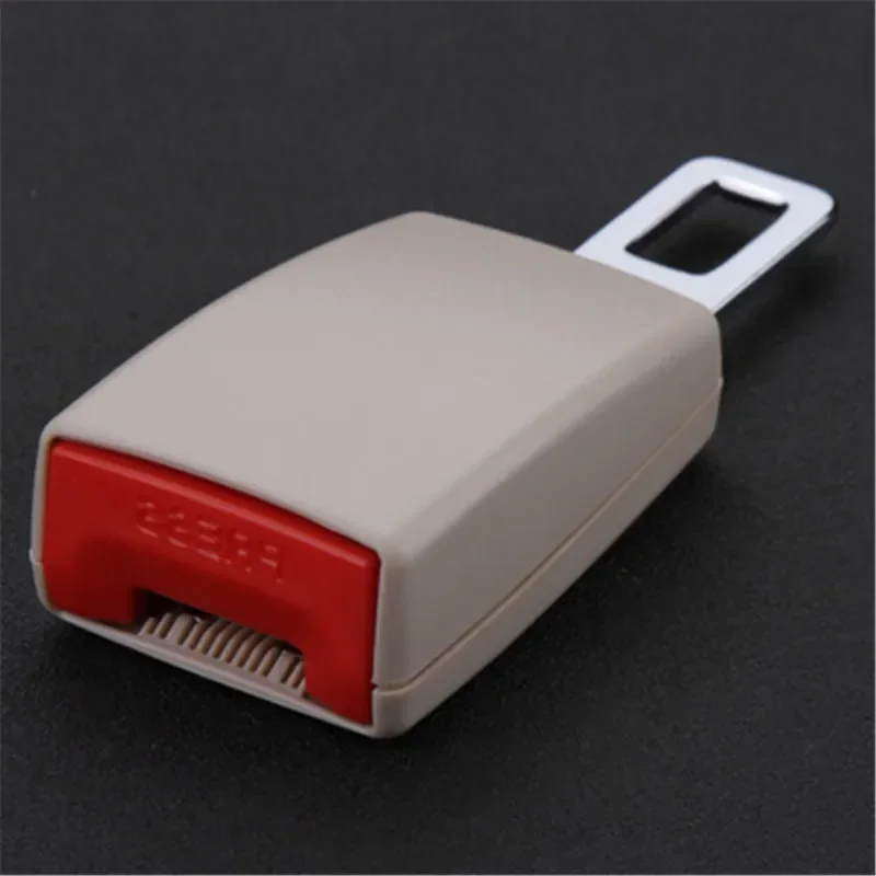 موسع مشبك حزام مقعد السيارة ، قابس مشبك القفل ، مقبس إدخال سميك ، إبزيم حزام مقعد الغطاء