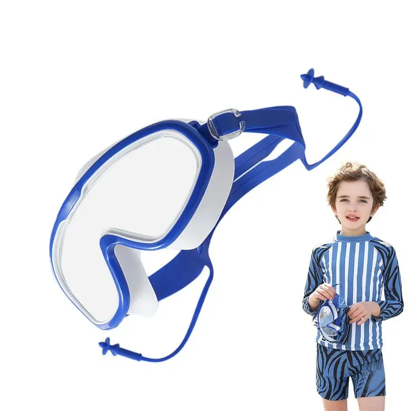 

Kids Swimming Goggles Diving Goggles For Youth Goggles With PC Lenses Anti-Fog 180 Degree Clear View Kids Snorkel Gear Goggles