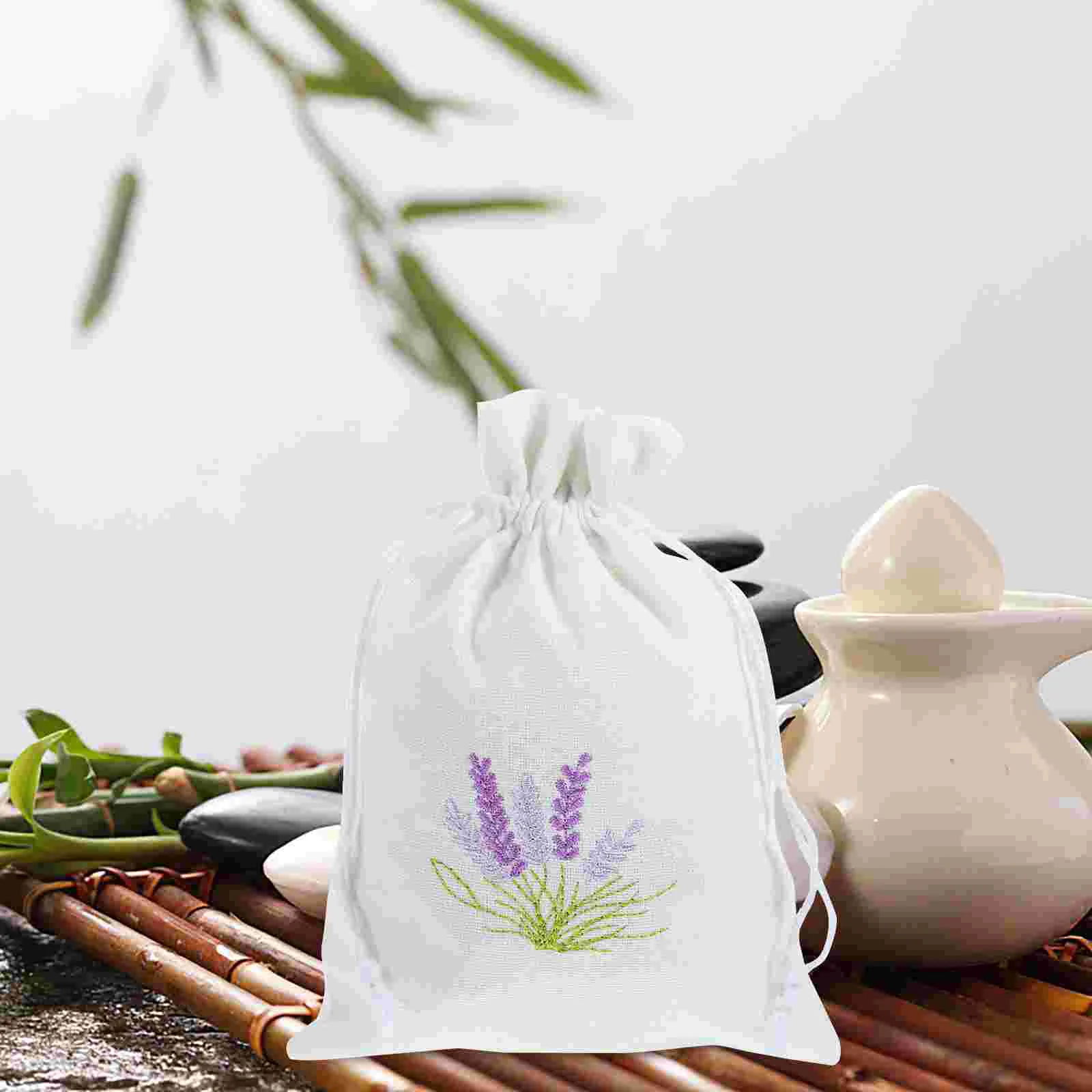 

10 Pcs Lavender Sachet Bag Sachets Pendants Empty Packing Bags Fragrance Storage Dried Flower Waterproof Duffle