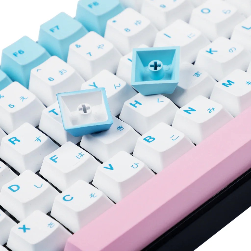 Melk Cover Japanse Keycaps 140 Toetsen Cherry Profiel Dye Sub Pbt 1.5Mm Voor Mx Schakelaars Mechanische Keyboard96 84 104 87 61 64 68