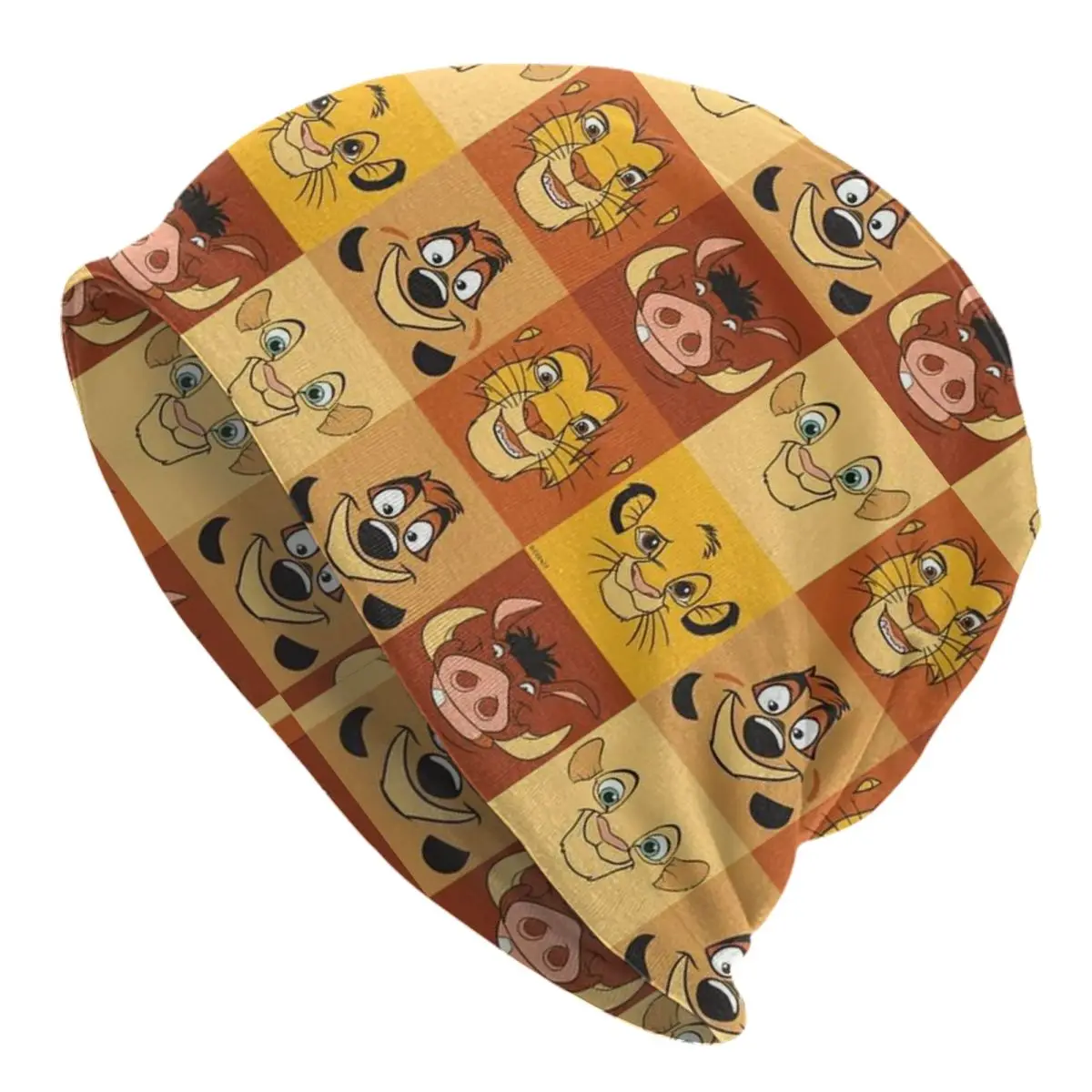 

Custom The Lion King Cartoon Skullies Beanies Caps Men Women Unisex Street Winter Warm Knitted Hat Adult Bonnet Hats