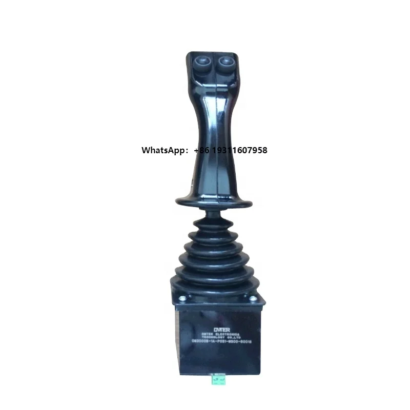OM3000B-2AC-NA-MS12-B0018 Две черные кнопки Промышленные джойстики управления 2-осевыми джойстиками