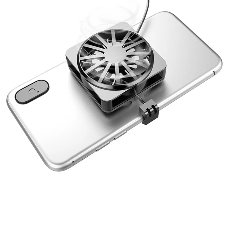 Mobile Phone Cooler Universal Gaming Phone Cooler Water Cooling Cooler Anchor Game Radiator Portable Heat Sink