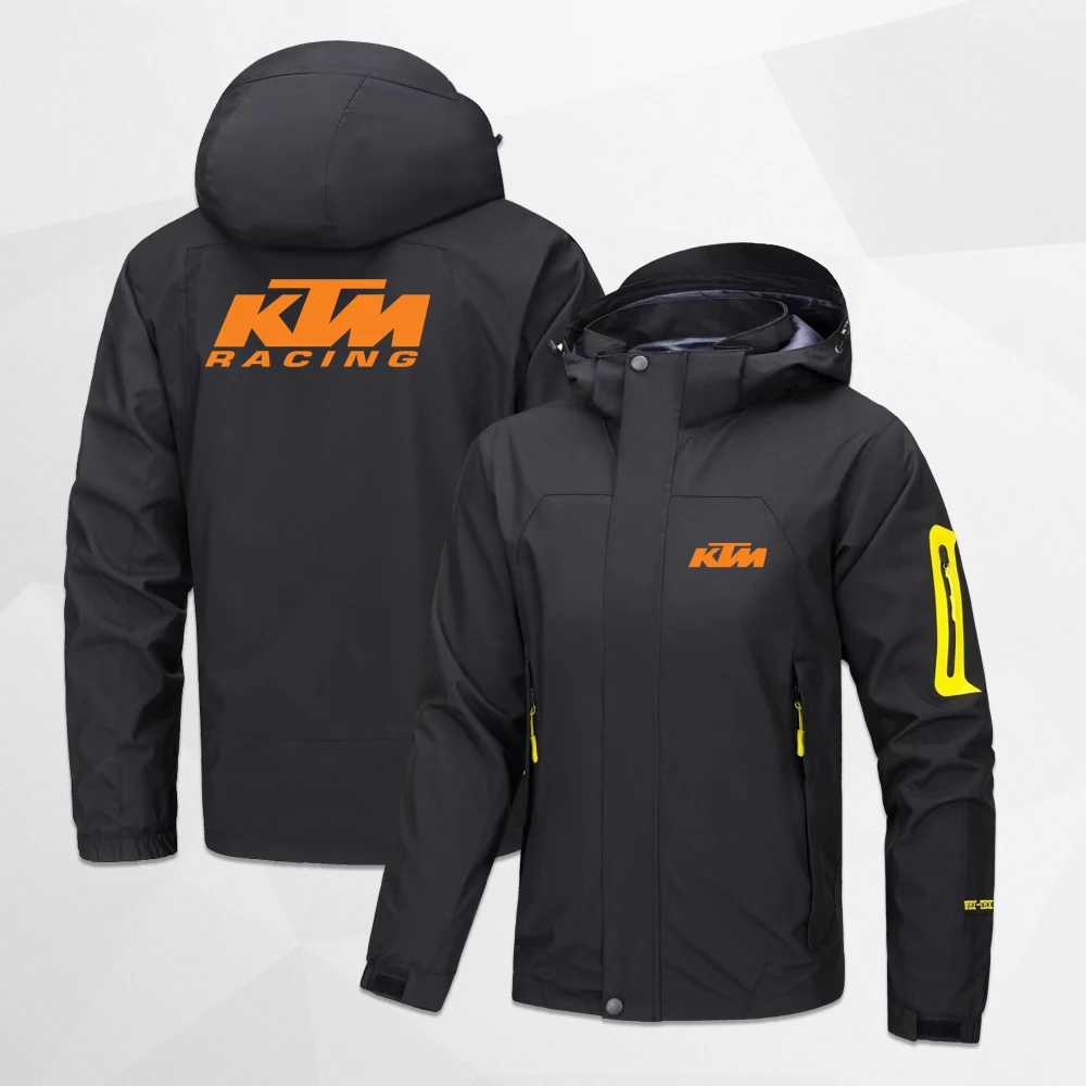 KTM2024 giacca da moto classica autunno e inverno, abbigliamento impermeabile da alpinismo per il tempo libero all\'aperto di alta qualità