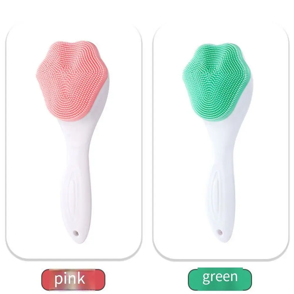 Silicone Silica Gel Facial Brush Soft Blackhead Remover Exfoliating Facial Brush Skin Care Cat Paw Shape