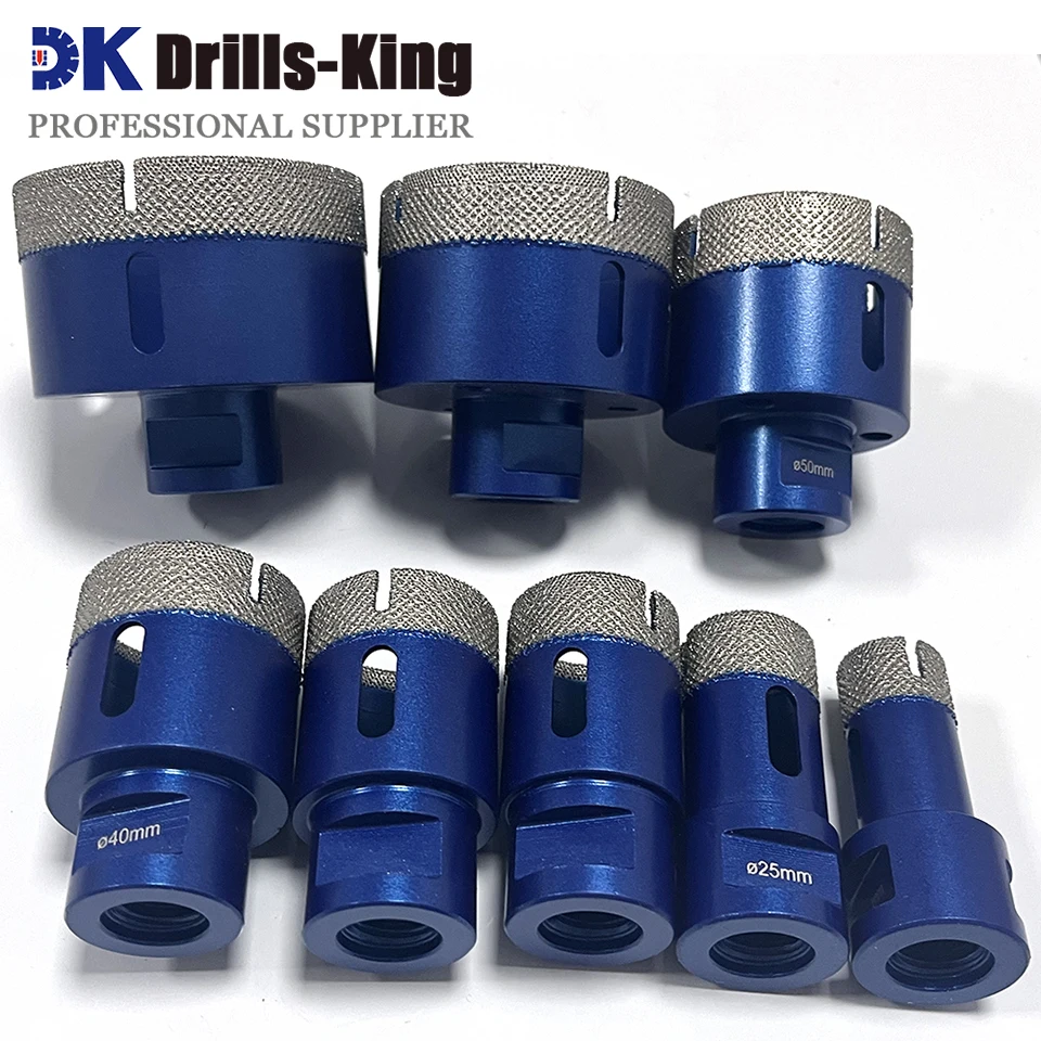 

Arix Type Tile Crowns Hole Saw Cutter Core Drill Bits 6/8/10/12/20/25/32/35/40/50/60/68mm For Drilling Ceramic Tiles Porcelain