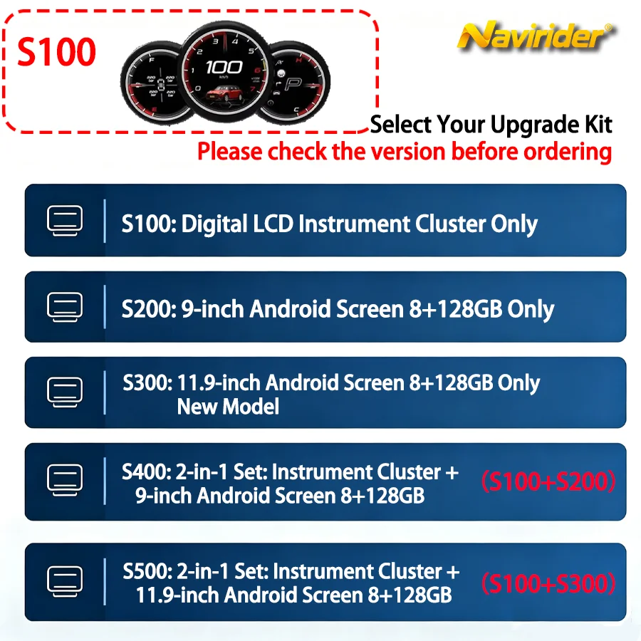 Android Touch Screen For MINI R56 R60 ONE F55 F56 F54 Clubman headunit carplay stereo+ LCD Digital Cluster Instrument Speedomete