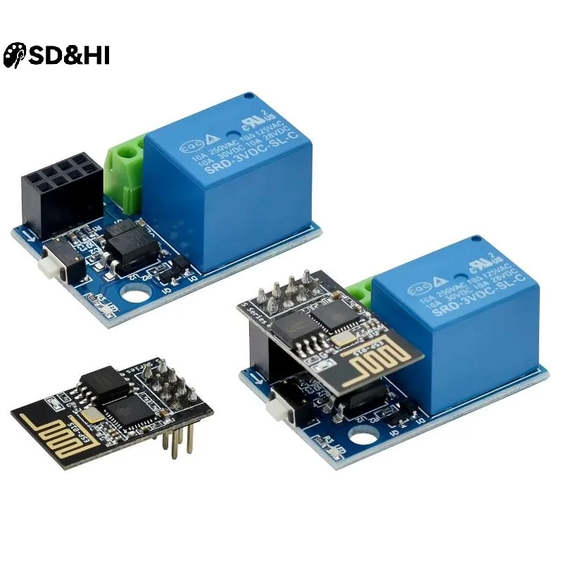 ESP 01S WiFi Transceiver Module Stable Serial Transmission Low Power For DIY IoT Smart Home Projects