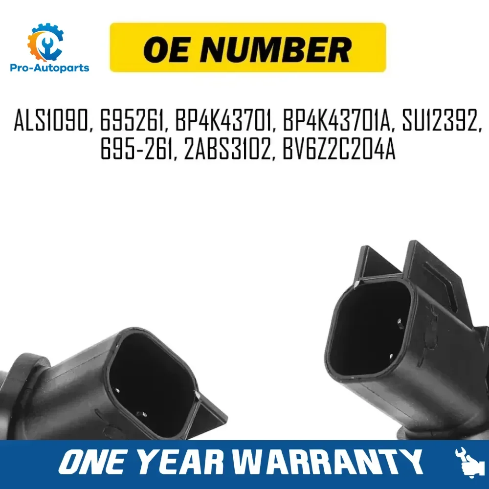 

BP4K-43-701A Передний датчик скорости ABS для Volvo C30 S40 V50 XC60 Mazda 3 5 Ford C-MAX Escape Focus Jaguar Lincoln BP4K43701A Авто