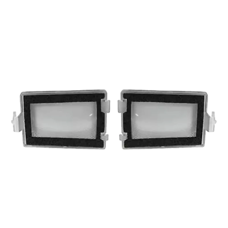 

1 Pair Rear License Plate Light Lens For Jeep For Grand For Cherokee 2005-2024 68020954AB68020955AB