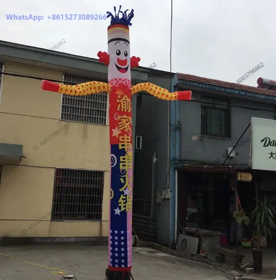 3-meter Inflatable Air Dancing Star Air Model Man Clown Dancing Swing Doll Cartoon Dancer