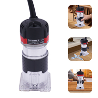 Electric Hand Trimmer 800W Pure Copper Motor Router Tool One-click Start Button Multiple Functions
