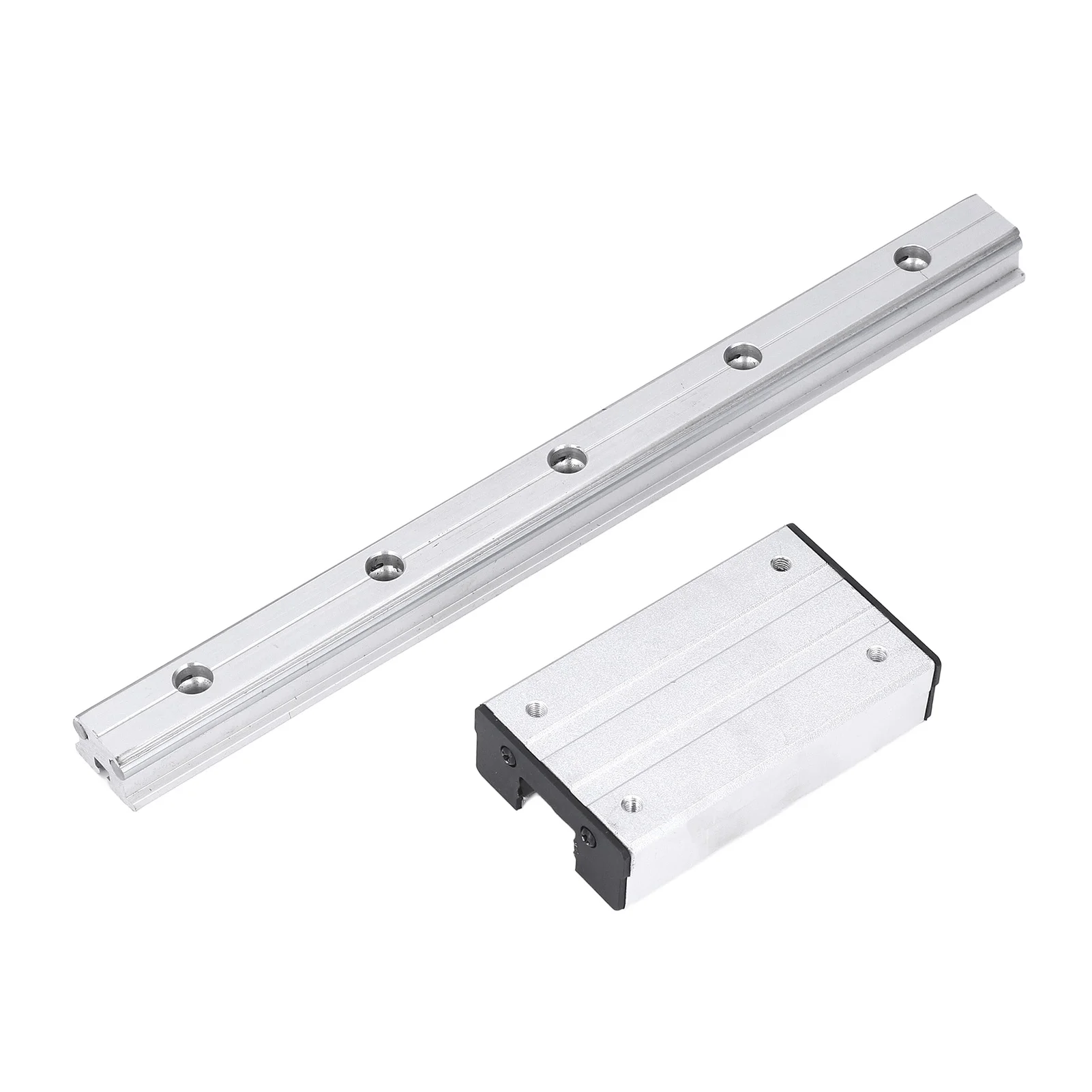 Linear Rail  Guideway with External Dual Axes Slider Slide Block 300mm LGD6 Slide Block  Rail Slide Block Guideway
